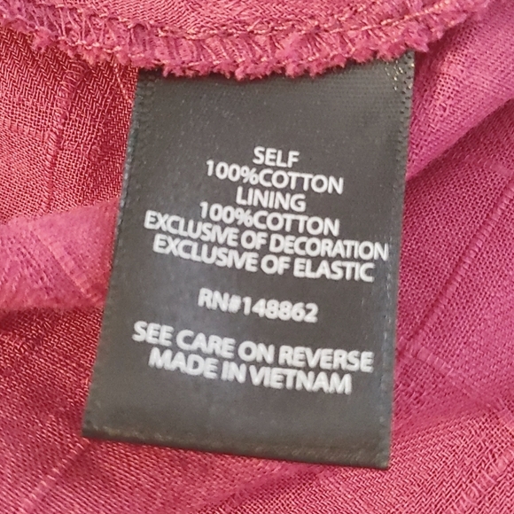 BNWT Torrid Berry Colored Babydoll Tank size 1 - Picture 10 of 10